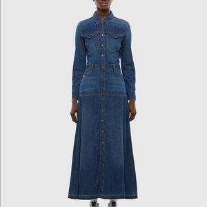 Diesel maxi denim dress